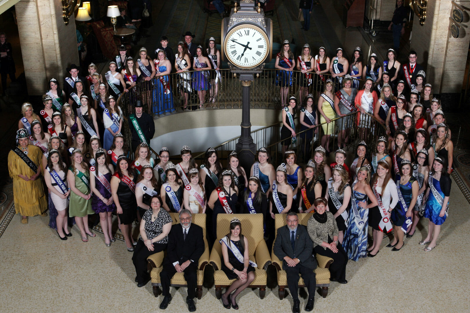 2012 Ambassadors of the Ontario Association of Agricultural Societies at the Royal York Hotel